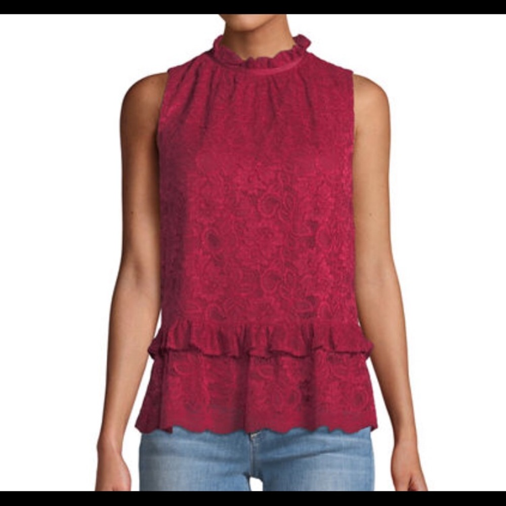 Laundry By Shelli Segal Lace Blouse